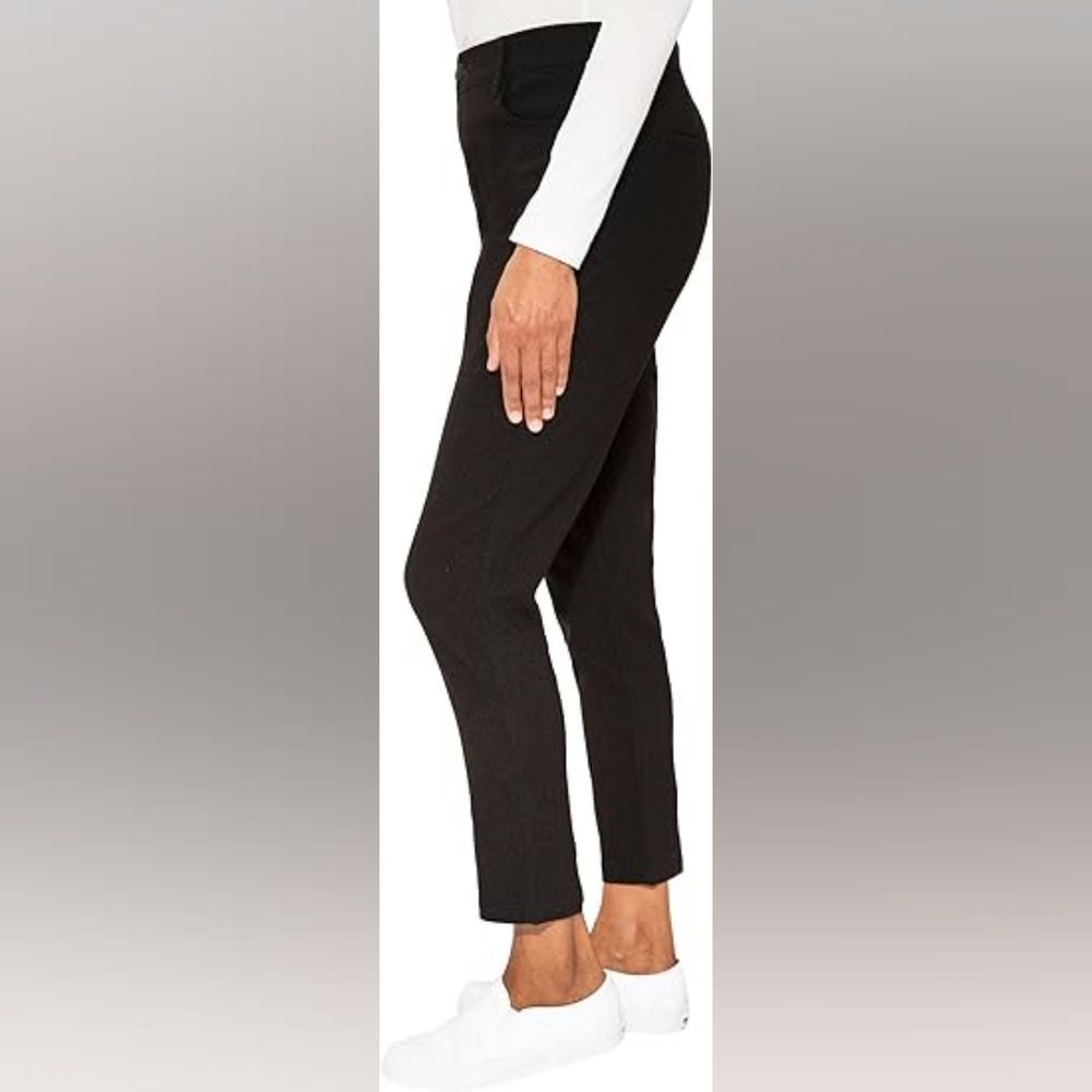 Mario Serrani Black Ankle Pants - Picture 2 of 5